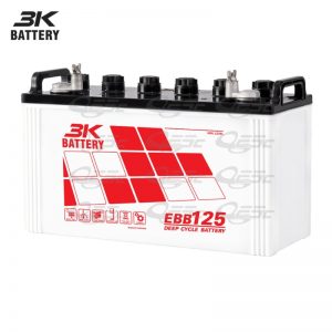 แบตเตอรี่ 3K โซลาร์เซลล์ รุ่น EBB-125V