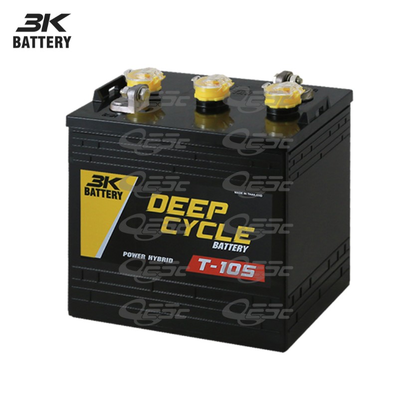 แบตเตอรี่ 3K สำหรับรถกอล์ฟ รุ่น T-105LL