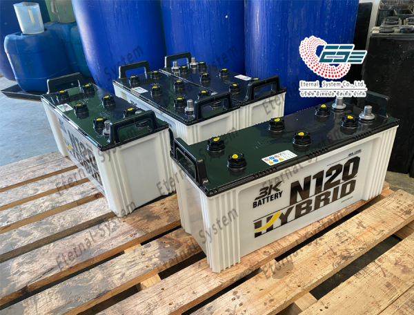 แบตเตอรี่ 3K สำหรับรถยนต์ รุ่น HYBRID N120 - Image 2