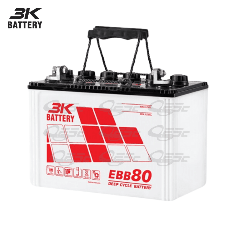 แบตเตอรี่ 3K โซลาร์เซลล์ รุ่น EBB-80LL