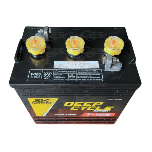 แบตเตอรี่ 3K สำหรับรถกอล์ฟ รุ่น T-105LL - Image 3