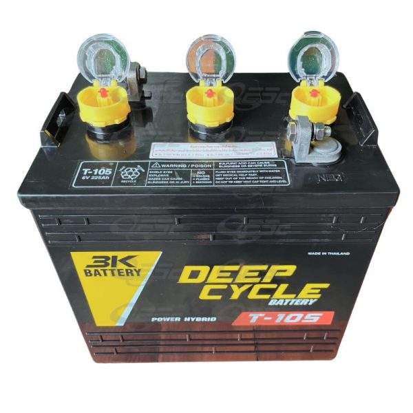 แบตเตอรี่ 3K สำหรับรถกอล์ฟ รุ่น T-105LL - Image 4