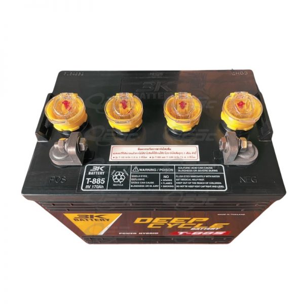แบตเตอรี่ 3K สำหรับรถกอล์ฟ รุ่น T-885LL - Image 3