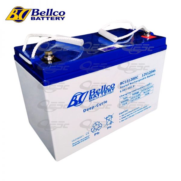 แบตเตอรี่ BELLCO รุ่น BC12120DC (Deep Cycle Battery) - Image 3